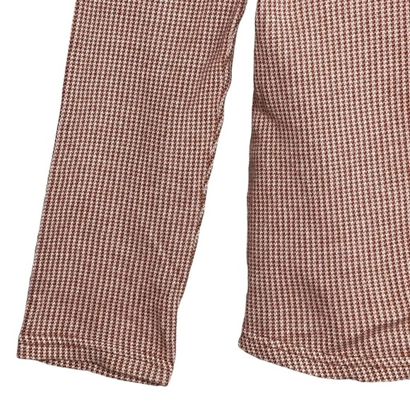 Woolrich Half Zip Pullover Small Checkered Jacquard Woven Canoe Run Mid Layer - Picture 3 of 10